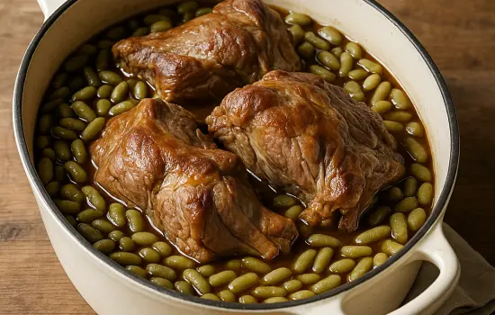 Agneau aux flageolets à l’ancienne