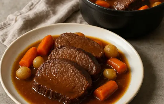 Bœuf à la mode traditionnelle