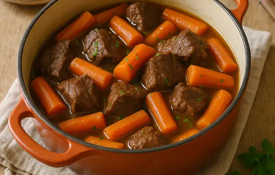 Bœuf aux carottes à l’ancienne