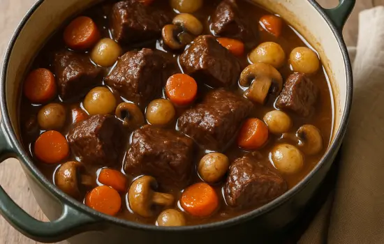 Bœuf bourguignon traditionnel