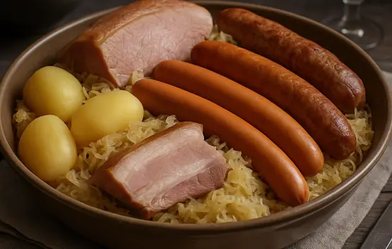 Choucroute garnie traditionnelle