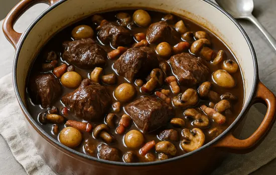 Civet de chevreuil traditionnel