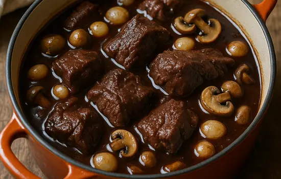 Civet de sanglier traditionnel