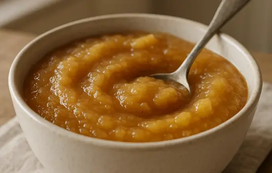 Compote de poires et coings maison