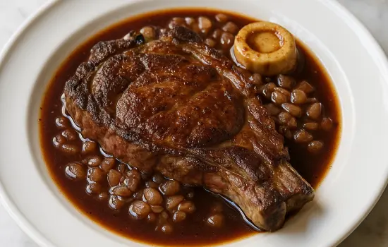 Entrecôte bordelaise à l’échalote