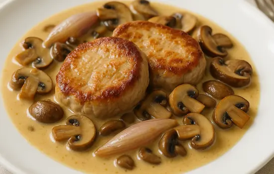 Grenadin de veau à la normande