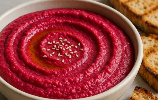 Houmous de betterave facile