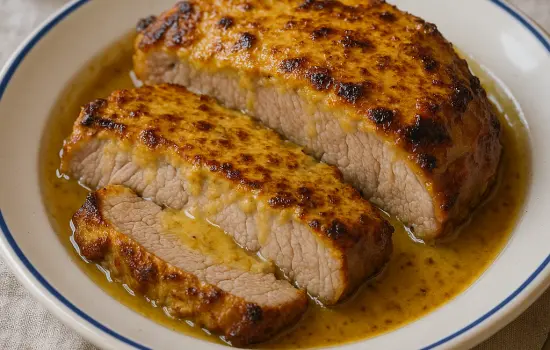 Palette de porc à la diable traditionnelle