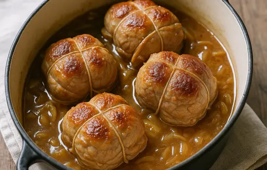 Paupiettes de veau à l’ancienne