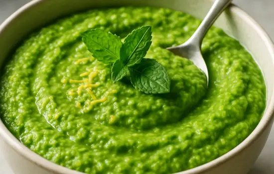 Pesto de petits pois et menthe facile