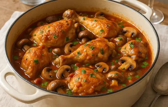 Poulet chasseur traditionnel