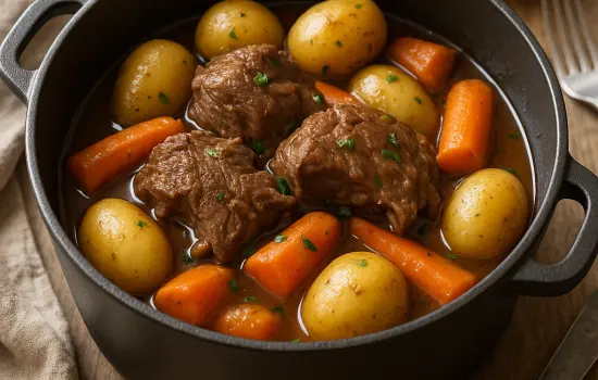 Ragoût de mouton aux pommes de terre à l’ancienne