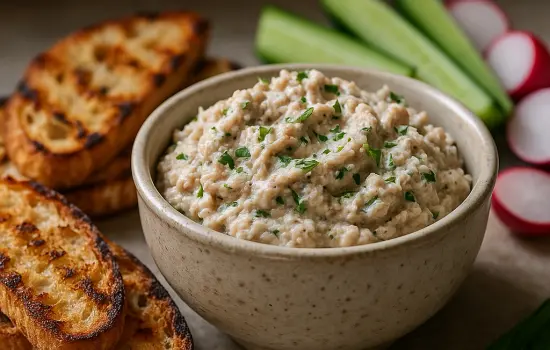 Rillettes de sardines au citron et aux herbes