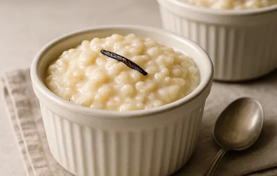 Riz au lait à la vanille facile