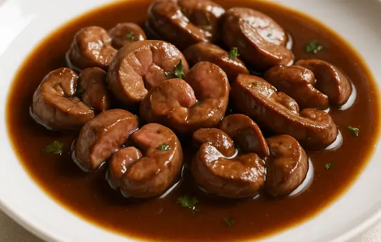 Rognons de veau sauce madère à la française