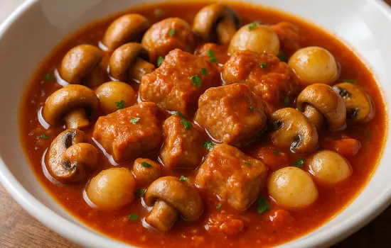 Sauté de veau Marengo