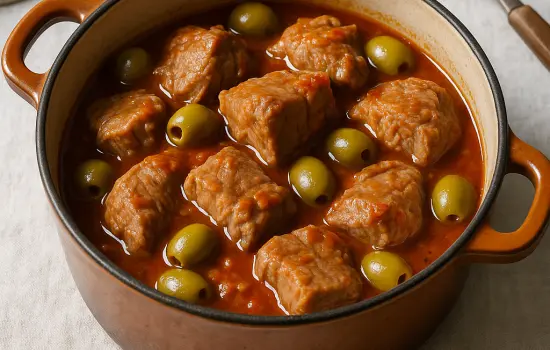 Veau aux olives à la provençale