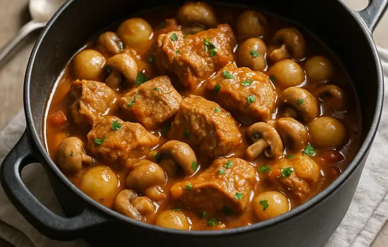 Veau Marengo traditionnel